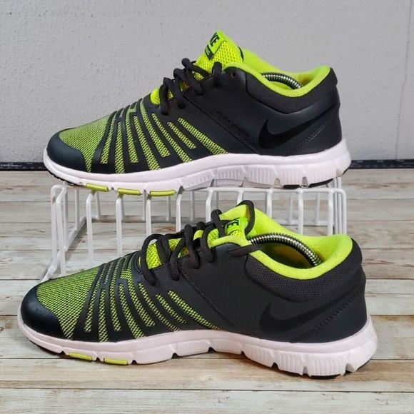 Nike Flex Show TR 5 Womens Boys Girls Running Shoes Womens 7½ Youth 6 Lime Green - Picture 2 of 7